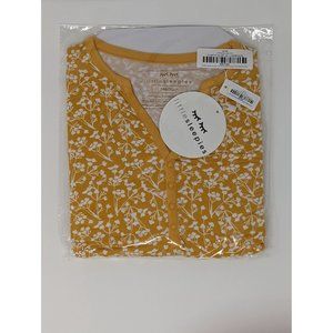 NIB‎ Little Sleepies Golden Poppies Womens Shirt Size Medium